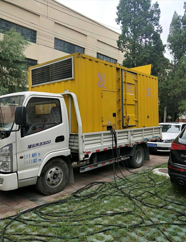 迁安发电车出租-柴油发电机组排烟系统设计要求及其考虑因素
